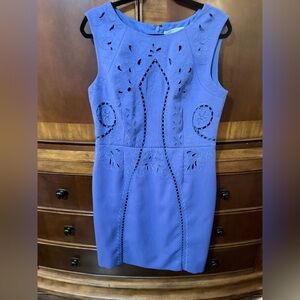 Antonio Melani Blue Sleeveless Dress